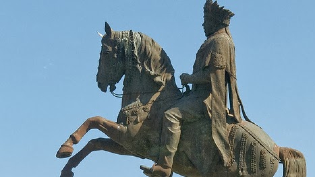 Menelik 2nd statue